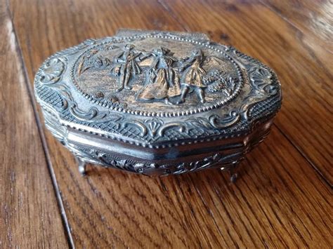 japanese metal trinket box|metal trinket box japan.